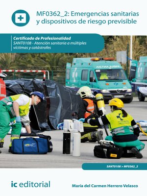 cover image of Emergencias sanitarias y dispositivos de riesgo previsible. SANT0108